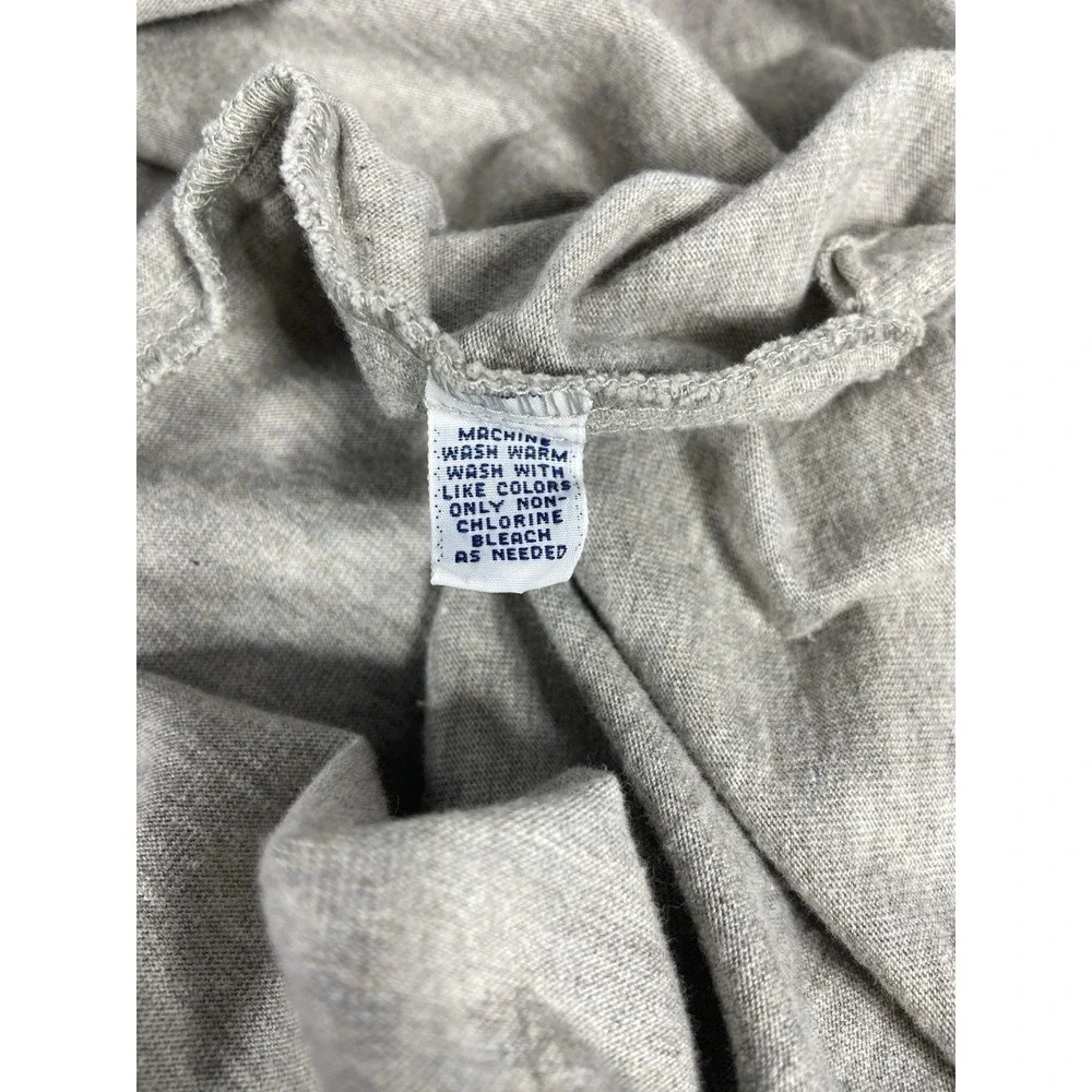 Vintage Polo Ralph Lauren Mens Turtleneck Shirt Large Gray Long Sleeve Old Money